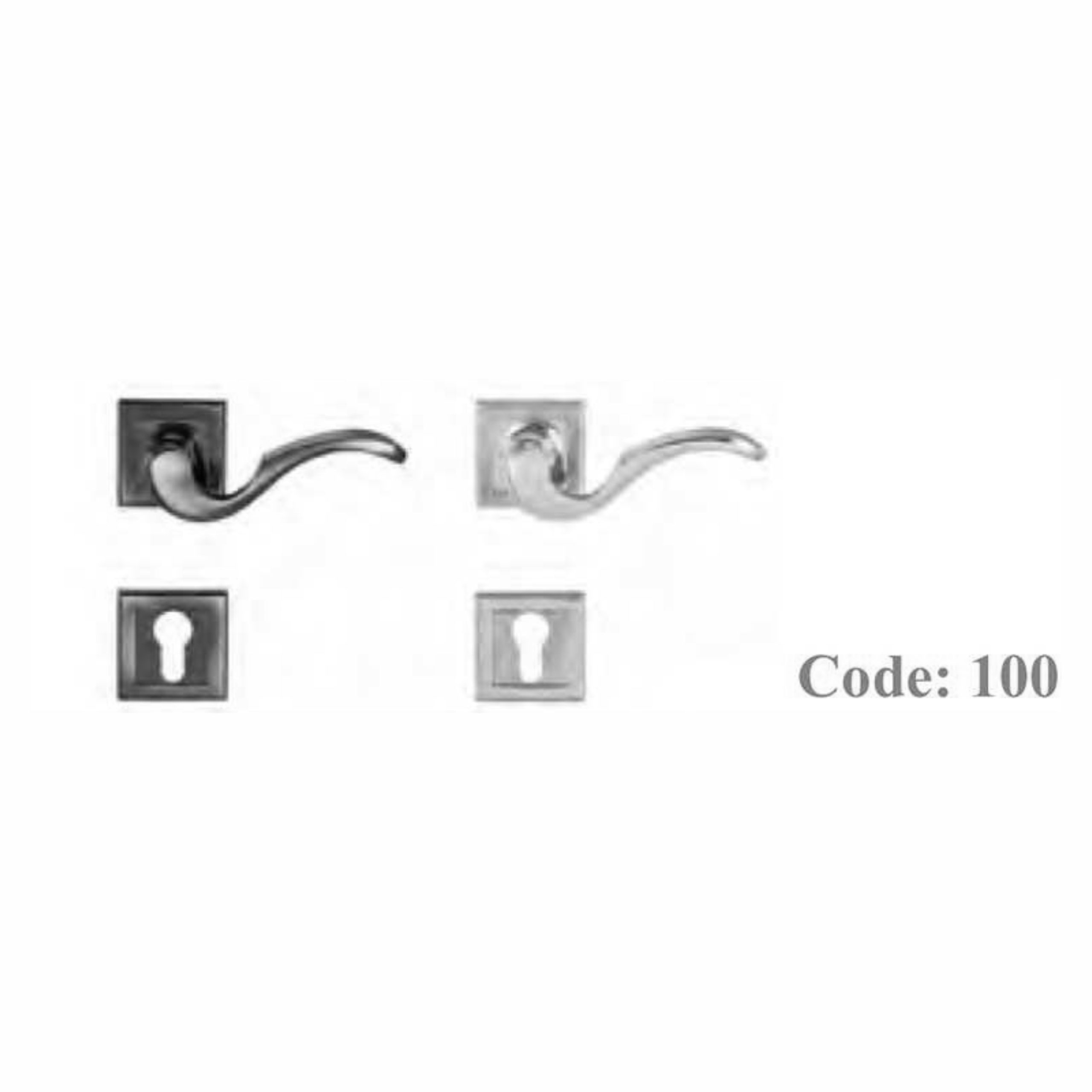 دستگیره رزت 100 کروم ریوارد